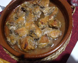 Foto del paso 4 de la receta: Pollo a la cerveza con crema de ciruela con zumo de naranja