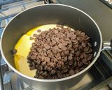 A picture of step 2 of Rocky Road Candy.