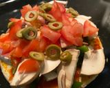 รูปขั้นตอนการทำที่ 3 ของ Veggie Pizza Mushroom