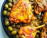 Une image de l'étape 6 de Poulet aux olives au cookeo.