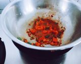 A picture of step 3 of Healthy tasty nutritious zero oil vegetable fried rice.