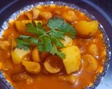 आलू और मूंगदाल की बरी की सब्जी (Aloo aur moongdal ki bari ki sabzi recipe in Hindi) रेसिपी चरण 3 फोटो