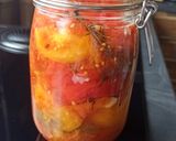 Une image de l'étape 5 de Tomates entières en bocaux.