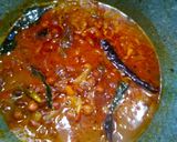 A picture of step 6 of Kadala curry.