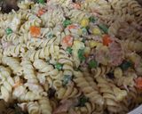 Foto del paso 3 de la receta: Ensalada de Espirales fríos con atún y primavera