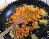 Une image de l'étape 7 de Gratin de lentilles,riz et carottes aux épices façon crumble.