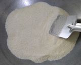 A picture of step 3 of Sooji gulab jamun.