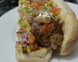 Foto del paso 12 de la receta: Perrito🌭caliente🧀a mi estilo🥑🍅🧅