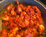 A picture of step 6 of Spicy naga chicken.