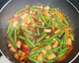 Foto langkah ke 3 dari resep Tumis Kacang Panjang Tempe Wortel.