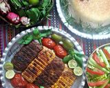 عکس مرحله 3 از دستور کباب دو رنگ بختیاری