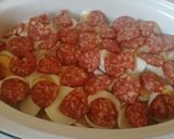Tejszínes rakott krumpli recept fázis 2 fotója