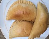 A picture of step 10 of Potatoless meat pie.