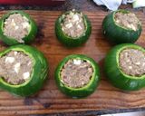 Foto del paso 6 de la receta: Zapallitos rellenos de carne