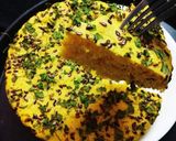 A picture of step 5 of Flaxseeds Khaman Dhokla.