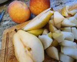 Gruszka w brzoskwiniowym smoothie krok przepisu 3 zdjęcie