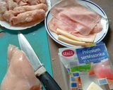 Rántott csirkemell tekercs recept fázis 1 fotója