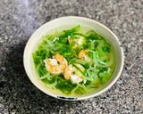Hình bước làm 4 của món Canh Cải Thìa Nấu Tôm