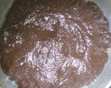 A picture of step 5 of Rose Chocolate cake.