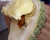 Hình bước làm 1 của món Sầu riêng hấp