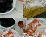 A picture of step 2 of Plum Pistachio Shrikhand.