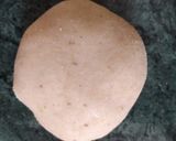 A picture of step 4 of Khasta roti.