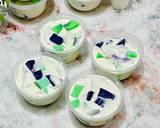 Cara Membuat 425 Pandan Taro Coconut Dessert 6