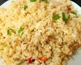 A picture of step 3 of Spicy hot Egg Fried Rice. 🥰.