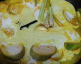 Gambar langkah 3 resipi Masak Lemak Cili Api Pisang Campur Ikan Masin.