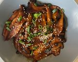 Foto langkah ke 6 dari resep King Oyster Mushroom Teriyaki.