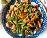 Foto langkah ke 6 dari resep Tumis Tempe Kacang Panjang.