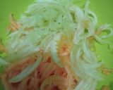 Foto langkah ke 1 dari resep Puding Buah Kaca Melon Serut.