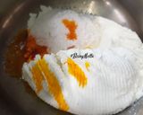 A picture of step 1 of Kesar Shrikhand.