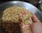 A picture of step 3 of White sesame ladoo.