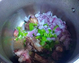 Foto del paso 6 de la receta: Sopa de verduras con pencas de coliflor y jarrete de cordero