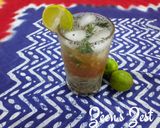 A picture of step 3 of Lemonade with Chia.