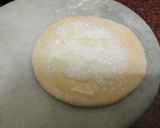A picture of step 4 of Cheeni wali roti.