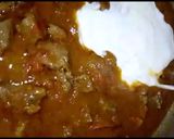 A picture of step 5 of Beef karhai.