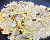 รูปขั้นตอนการทำที่ 5 ของ ข้าวผัด​หน่อไม้​ยี่หร่า​