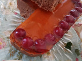 کیک یخچالی ژله ای با بیسکوییت ساقه طلایی🍪🍩🍭