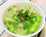 Hình bước làm 3 của món Canh Bầu Nấu Thịt