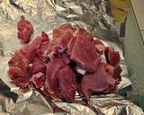 Foto del paso 2 de la receta: Patatas a lo pobre caldosas con cerdo