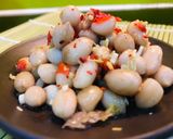 Hình bước làm 4 của món Đậu phộng (lạc) khô rim sả ớt