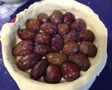 Une image de l'étape 4 de Tarte aux prunes d'ente et croûte surprise.