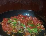 A picture of step 3 of Eggplant with baby Spinach.