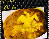 A picture of step 3 of Aloo ka Zafar shorba for breakfast meal.
