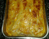 Foto del paso 8 de la receta: Empanada de hojaldre con verduras, champiñones y atún