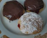 Foto langkah ke 17 dari resep Bomboloni Doughnut Empuk.