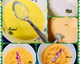 A picture of step 1 of Semolina custard pudding.