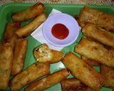 Foto langkah ke 5 dari resep Lumpia ayam sayur.